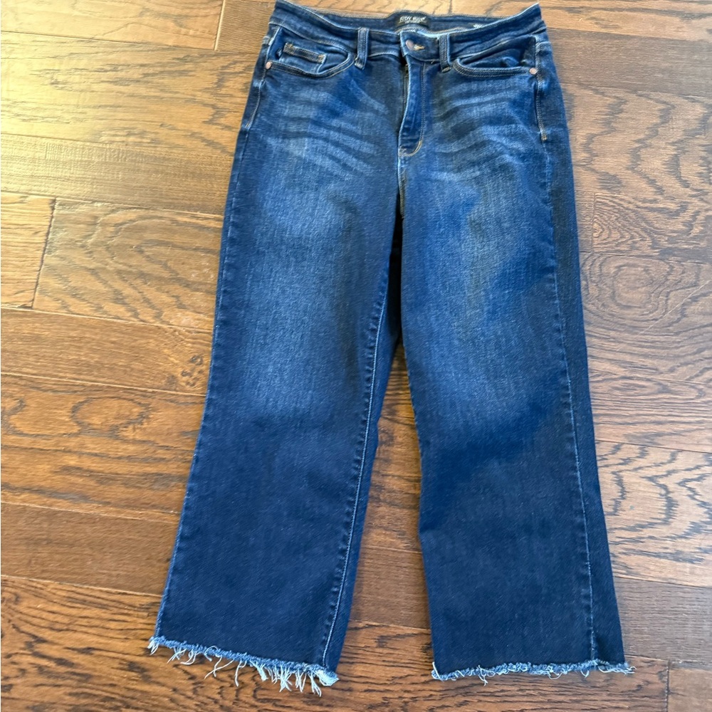 Judy Blue Dark Blue Flare Jeans
